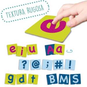 TACTO FICHAS DE LETRAS Y SIGNOS DE PUNTUACIÓN