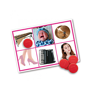 BINGO SONIDO ACCIONES E INSTRUMENTOS MUSICALES