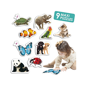 MAXI PUZZLES ANIMALES REALES