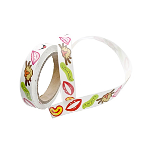 BOCAS PEGATINA PETERS 600UD COLORES