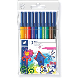ROTULADOR STAEDTLER NORIS CLUB 326 10 COLORES