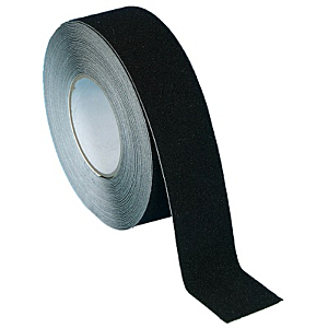 CINTA ANTIDESLIZANTE ADHESIVA NEGRO 18.3 M X 25 MM