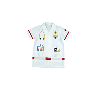 DISFRAZ BATA MEDICO