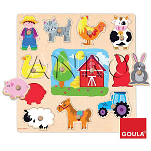 ENCAJE SILUETAS GRANJA