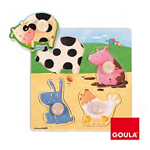 ENCAJES FRIENDS AND FAMILY ANIMALES DE LA GRANJA