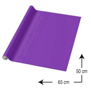 PAPEL CHAROL MARGOK 50 X 65 CM. ROLLO 25 H. VIOLETA