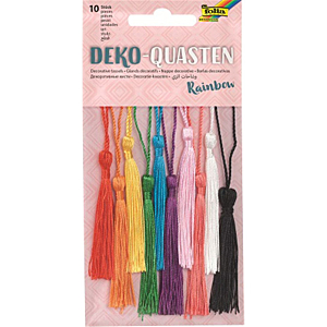 BORLAS FOLIA 10UD COLORES RAINBOW
