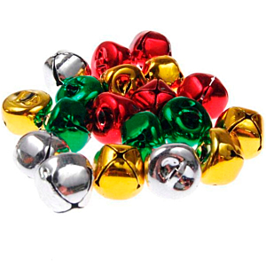 CASCABELES SURTIDOS METALIZADOS 8-10-12MM 26UD