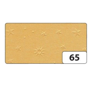CARTULINA FOLIA 50X70CM RELIEVE 220G ESTRELLAS ORO
