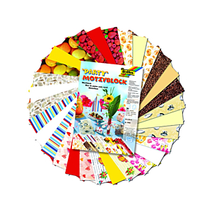 CARTULINA Y PAPEL FIESTA FOLIA 24 X 34 CM. 30 HOJAS
