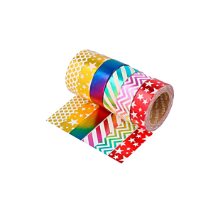 SURTIDOS WASHITAPE METALIZADOS