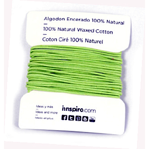CORDON ENCERADO FONTOR 1MM 5M VERDE CLARO