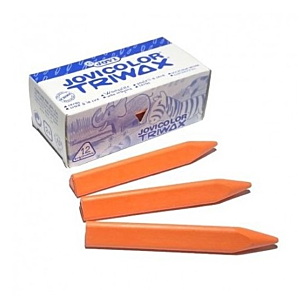 8412027024518CERAS JOVICOLOR TRIWAX 12UD NARANJA