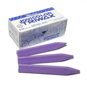 CERAS JOVICOLOR TRIWAX 12UD LILA