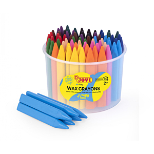 CERAS JOVICOLOR TRIWAX EASY GRIP COLORES 72UD