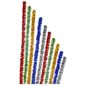 LIMPIAPIPAS MONDI COLORES METALIZADO 25 UD