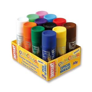 TEMPERA SOLIDA INSTANT 40G 12 COLORES