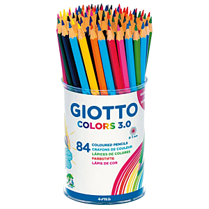 LÁPIZ COLOR GIOTTO 3.0 COLORES 84UD