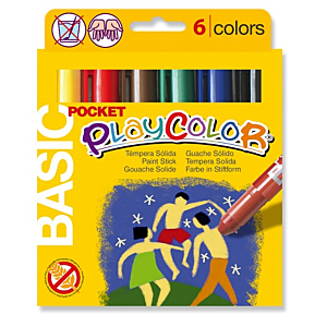 TEMPERA SOLIDA INSTANT 5G 6 COLORES