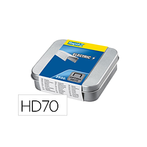 GRAPAS REXEL OPTIMA HD70 CAJA METAL 2500UD