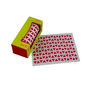 GOMETS INETA TRIÁNGULO PEQUEÑO ROJO REF. 02049