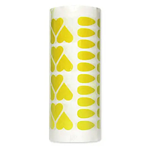 GOMETS INETA CORAZÓN/LÁGRIMA AMARILLO REF. 02063