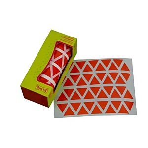 GOMETS INETA TRIANGULO GRANDE NARANJA