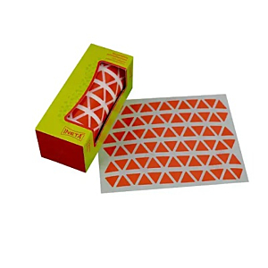 GOMETS INETA TRIANGULO MEDIANO NARANJA
