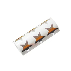 GOMETS INETA BIG ONE ESTRELLA METALIZADA PLATA