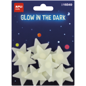 PEGATINAS FOSFORESCENTES ESTRELLAS PEQUEÑAS