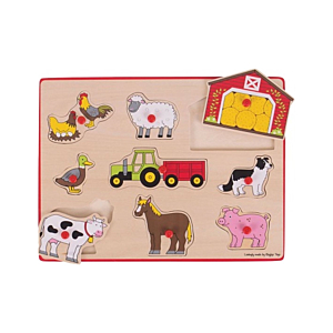 PUZZLE ENCAJE ENTORNOS GRANJA