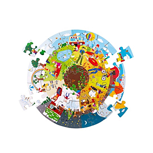 PUZZLE CIRCULAR ESTACIONES