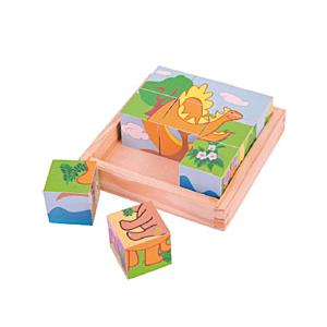 CUBIC PUZZLE - DINOSAURIOS