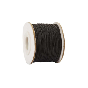 ELASTICO CORDON FINO CREATIV 25M NEGRO