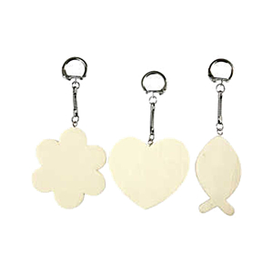 LLAVEROS MADERA CREATIV 7CM 3UD