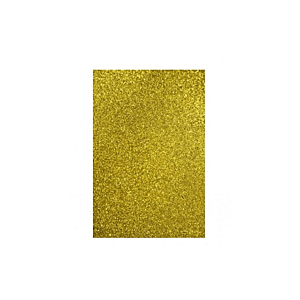 LÁMINA GOMA EVA A. DIAMANTINA 20 X 30 X 2 MM. ORO