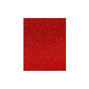 LÁMINA GOMA EVA A. DIAMANTINA 20 X 30 X 2 MM. ROJO