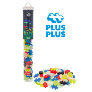 CONSTRUCCIONES PLUS PLUS COLORES FOSFORESCENTES 100 PZAS