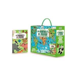 12719 PUZZLE OVALADO: ANIMALES DEL MUNDO