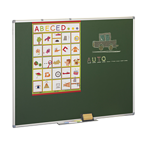 PIZARRA VERDE FAIBO ESTRATIF. M.ALUMINIO 122X244CM