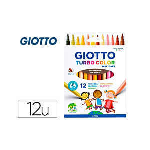 ROTULADOR GIOTTO TURBO COLOR SKIN TONES