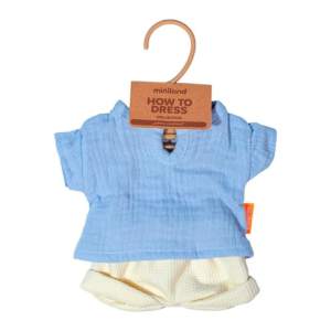 CAMISETA Y PANTALÓN VERANO PARA MUÑECO DE 32 CM. REF. 31579