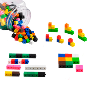 INTERLOCKING CUBES 1 CM. 400 CUBOS