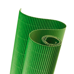 ROLLO CARTÓN ONDULADO VERDE HIERBA 50 X 65 CM. 