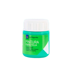 T-09 PINTURA TELA VERDE ESM LA PAJARITA