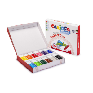 ROTULADOR CARIOCA JUMBO TINTA LAVABLE 144 UNID. COLORES SURTIDOS REF. 42826/B