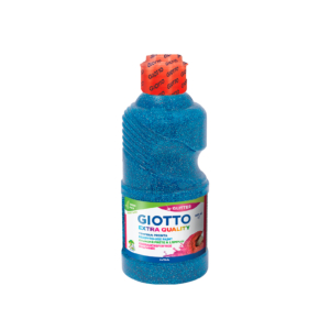 TÉMPERA CON PURPURINA GIOTTO AZUL 250 ML. REF. F53120400