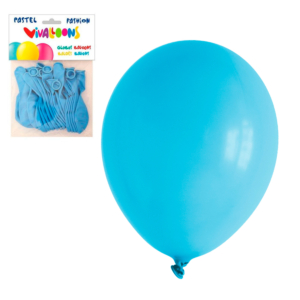 GLOBOS CELESTE 100% LÁTEX BIODEGRADABLE