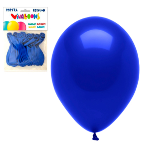 GLOBOS AZUL MARINO 100% LÁTEX BIODEGRADABLE