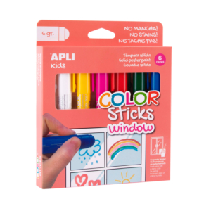 COLOR STICKS WINDOWS 6 UNID. REF. 19363